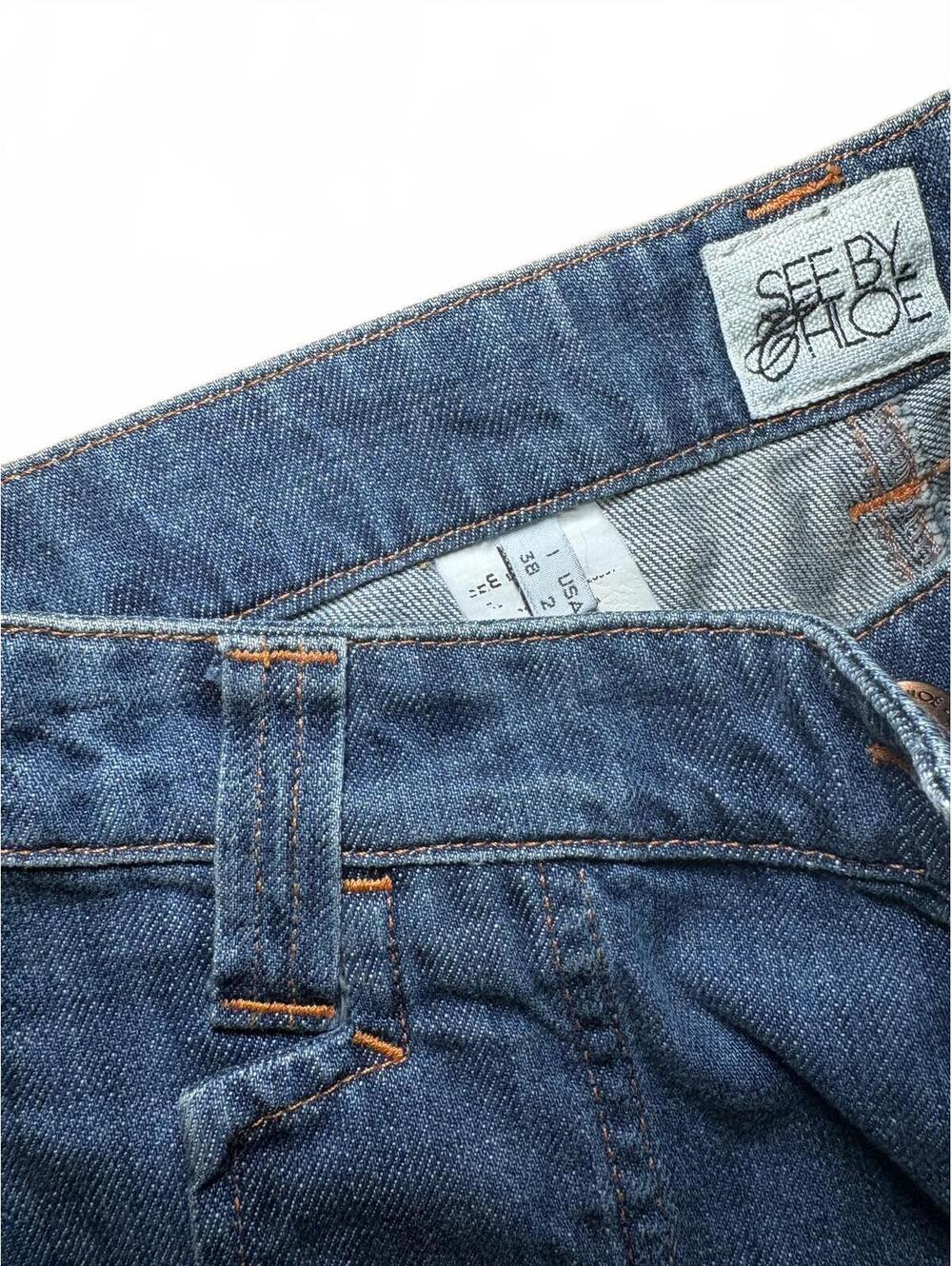 Vintage See by Chloe Denim Culottes - Picture 6 of 6